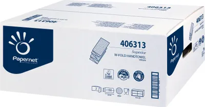 Produktbild von Papernet - Papierhandtücher Handtuchpapier 2-lagig 3000 Blatt 22 x 32 cm