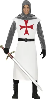 Imagen del producto de Traje de caballero de guardia del templo para hombre, talla: L