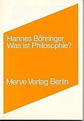 Produktbild von Was ist Philosophie?