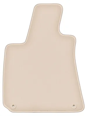 Immagine prodotto di Tappetino conducente in velluto PREMIUM beige compatibile con Maserati Ghibli III (2015-, berlina) – con fissaggi – su misura