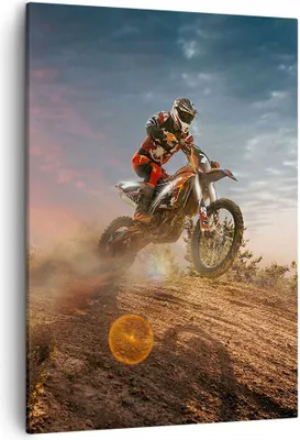 Produktbild von Bild auf Leinwand - Leinwandbild - Einteilig - Motor Reiten Helm - 50x70cm - Wand Bild - Wanddeko - Wandbilder - Leinwanddruck - Kunstdruck - Wanddekoration - Leinwand bilder - Wandbild - PA50x70-3475