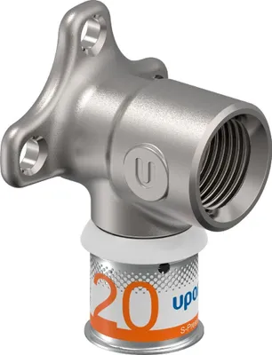 A studio shot of a plumbing fitting.