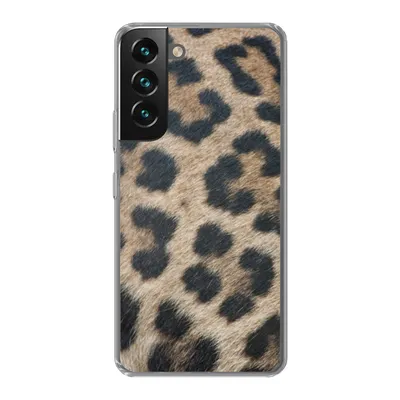 Produktbild von MuchoWow® Handyhülle Schutzhülle Hülle für Samsung Galaxy S22 Leopardenmuster Silikon Softcase Handy Hülle - Mobiltelefonhülle