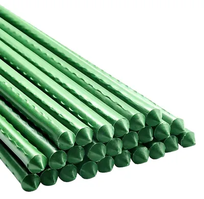 Zdjęcie produktu dla Paliki do pomidorów, podpory do roślin, podpory ogrodowe do ogórków, 40 sztuk w zestawie, 11 mm x 180 cm