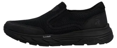Image de Chaussures de sport pour hommes Rieker, modèle pantoufle, couleur noire, pour un usage quotidien