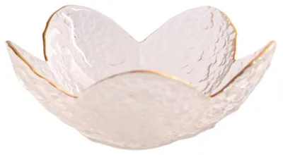 Productafbeelding van Solidchoice - Japans Petal Glas Dessert Kom voor Fruitsalades en Snacks