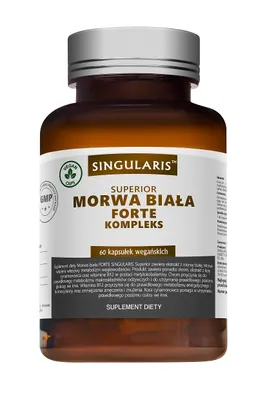 Zdjęcie produktu dla Singularis Superior, Morwa Biała Forte, Kompleks, 60 kapsułek
