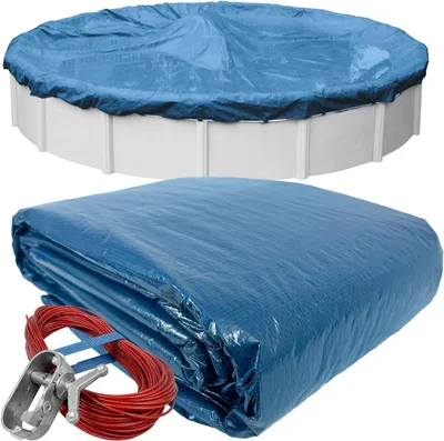 Produktbild von 4 Poolabdeckung für Winter, Super, 10,1 m oberirdische Pools