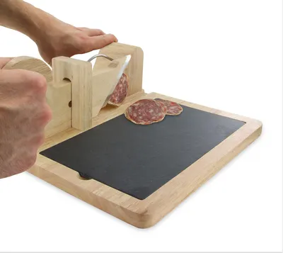 Image de Trancheuse A Charcuterie Avec Plateau Ardoise