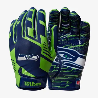 Image de Gants de Football Américain Wilson NFL Seattle Seahawks Stretch Fit receveur