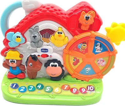 Produktbild von Chicco 00009604000100, 1 Jahr(e), Mit Ton, Sprachfunktion, Batterien erforderlich, AA, Kunststoff
