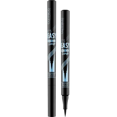 Produktbild von CATRICE It's Easy Tattoo, Flüssigkeit, Stift, Schwarz, Black Lifeproof, 1,1 ml, Frauen