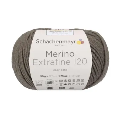 Produktbild von Schachenmayr Merino Extrafine 120, 50g Taupe Handstrickgarne