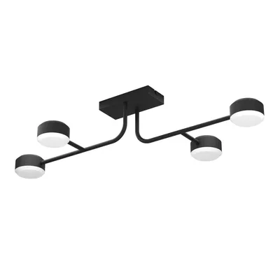 Produktbild von EGLO Clavellina, 4 Glühbirne(n), LED, 3000 K, 3200 lm, IP20, Schwarz, Weiß
