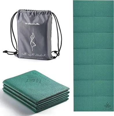Image de Tapis de yoga souple - Antidérapant - Pour le fitness et le Pilates - Tapis d'exercice épais