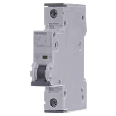Obrázek produktu pro Jistič 230/400V, 10kA, 1pól - Miniaturní jistič 1pólový B2A 5SY4102-6