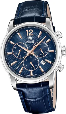 Immagine prodotto di Orologio da uomo in pelle Jaguar Cronografo Elegante Orologio da polso blu Acamar D2UJ968/2
