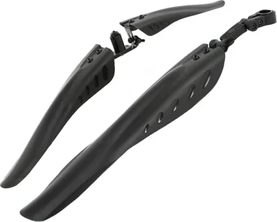 Produktbild von Luchs Fahrrad-Schutzblech für MTB, Mountainbikes 20, 24, 26, 28, 29 Zoll Fahrräder. Universelle Schutzbleche vorne & hinten