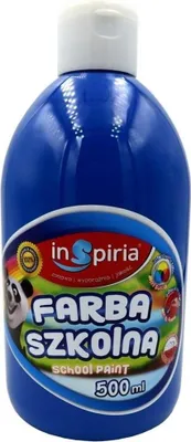 Produktbild von Farba szkolna ciemnoniebieska 500ml