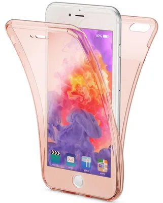 Obrázek produktu pro Pouzdro na mobilní telefon Apple iPhone 6 Plus 6S Plus 360° od NALIA, Full Cover Case Rose Gold