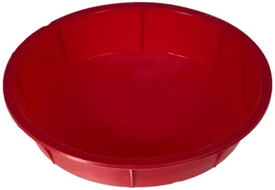 Silikon-Backform 25 cm rot ofenfest spülmaschinengeeignet