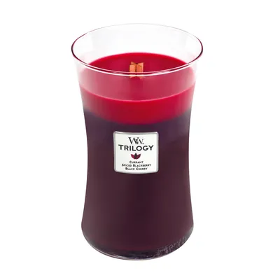 Produktbild von WoodWick Sun Ripened Berries, Rund, Rot, Rote Johannisbeere, Brombeeren, Gewürz, 1 Stück(e)