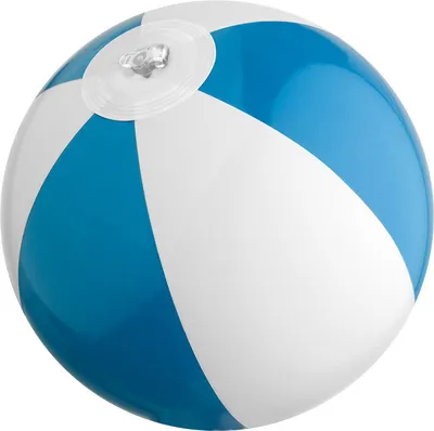 Produktbild von Mini Strandball / Wasserball / Farbe: blau-weiß