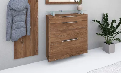 Produktbild von Hängeschuhschrank "Oliva2", vintage-eiche