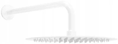 Immagine prodotto di Mexen Slim soffione doccia 30 cm con braccio doccia, bianco - 79230211-20