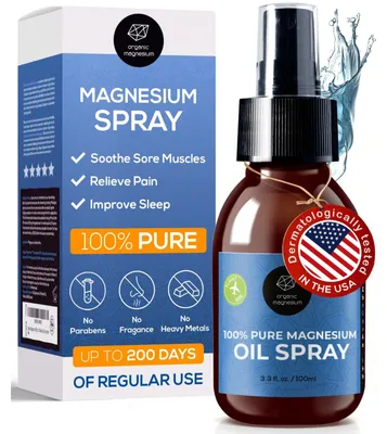 Produktbild von Magnesiumöl Magnesium-Spray Magnesium-Sprayöl - 100 ml - Zechstein - 31 % Magnesiumchlorid - Zum Einreiben für die Haut