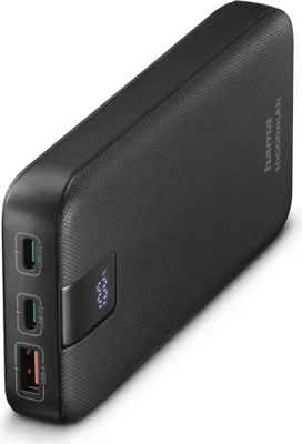 Produktbild von Power Pack "PD 10" 10000mAh, Ausgänge: 2x USB-C, USB-A, Schnellladen, Anth. (00201718)