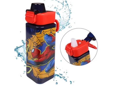 Obrázek produktu pro MARVEL SpiderMan Láhev s náustkem a rukojetí, 500 ml
