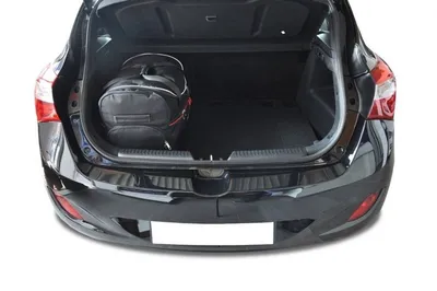 Produktbild von Hyundai I30 Hatchback 2012-2016 Kofferraumtaschen Set 3 Stk