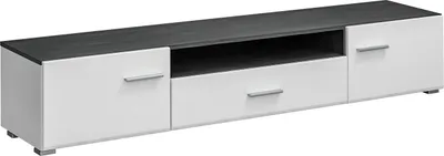 Produktbild von Wohnwand SOLIDO TWIN , Doppelwandschrank / Wohnzimmerset , (WEISS)