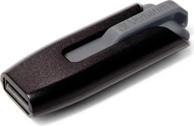 Image de Verbatim Pendrive 128 Go Usb-A 3.2 V3Czarny/Noir 49189