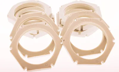 Produktbild von 10x 116/M M50x1,5 Gegenmutter für Kabelverschraubung Würgenippel OBO #721815