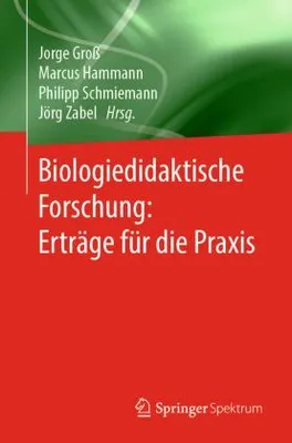 Obrázek produktu pro Biologiedidaktische Forschung: Erträge für die Praxis