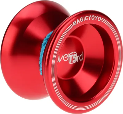 Produktbild von Professionelle Magic Yoyo T5 Overaluminiumlegierung-Metall Yoyo 8 Ball KK mit String Lager fue r Kinder Red