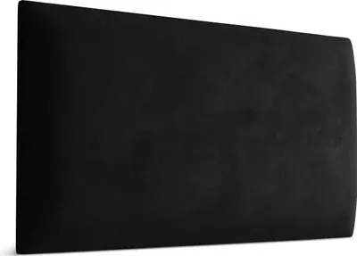 Zdjęcie produktu dla Panel Tapicerowany Prostokąt 60cm x 30cm Czarny MAGIC VELVET 2219