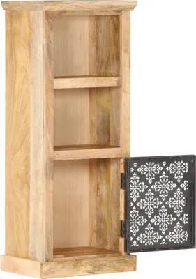 Obrázek produktu pro vidaXL Vysoký sekretář s dvířky 45x32x110 cm mango masiv
