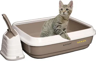 Produktbild von Famanu Katzentoilet Hygienische Lösung - Praktische Ausführung