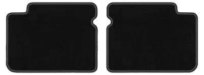 Immagine prodotto di Tappetini posteriori in moquette per Fiat Bravo II 2007-2012 (hatchback) – 2 pezzi, neri, su misura – Wielganizator LUX