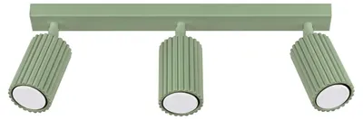 Produktbild von Deckenleuchte KARBON 3L salbeigrün 3xGU10  10W Aluminium 16.5x6.5x45cm Sollux Lighting