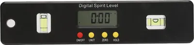 Produktbild von 360-Grad-Mini-Digitalwinkelmesser mit Neigungsmesser und magnetischer Unterseite (200 mm)