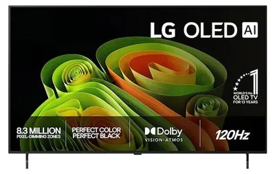 Zdjęcie produktu dla LG OLED55B6ELC, 139,7 cm (55"), 3840 x 2160 px, OLED, Smart TV, Wi-Fi, Czarny