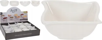 Zdjęcie produktu dla Porcelanowa miska na przekąski kwadratowa 7cm 4f.sort.