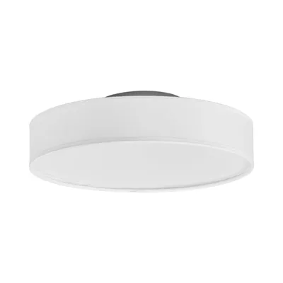 Produktbild von Lindby LED-Deckenlampe Saira, Ø 30 cm, weiß, Textil