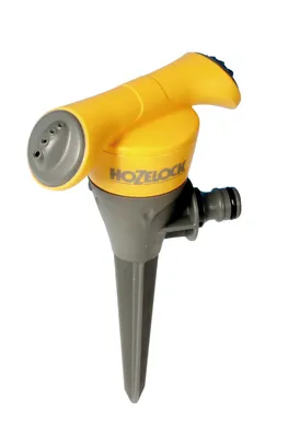 Produktbild von Hozelock Kreisregner 177 m², Rotierender Wassersprenger, 177 m², Grau, Gelb