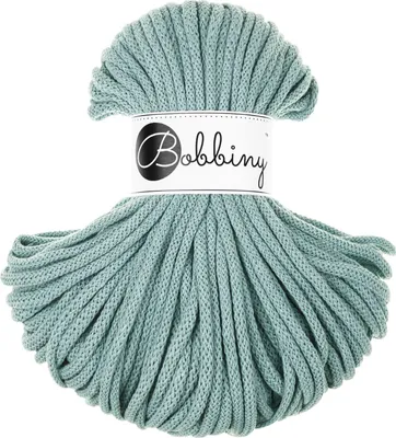 Zdjęcie produktu dla Bobbiny Premium 5 mm 50 m Duck Egg Blue Sznurek