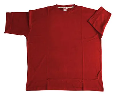 Image de T-shirt Honeymoon pour homme/femme unie LT3324 (5XL) (rouge)